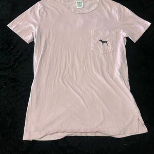 Victoria's Secret Light Pink Short Sleeve Tee